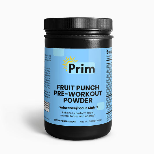 Pre-Workout Powder (Fruit Punch) Endurance/Focus Matrix